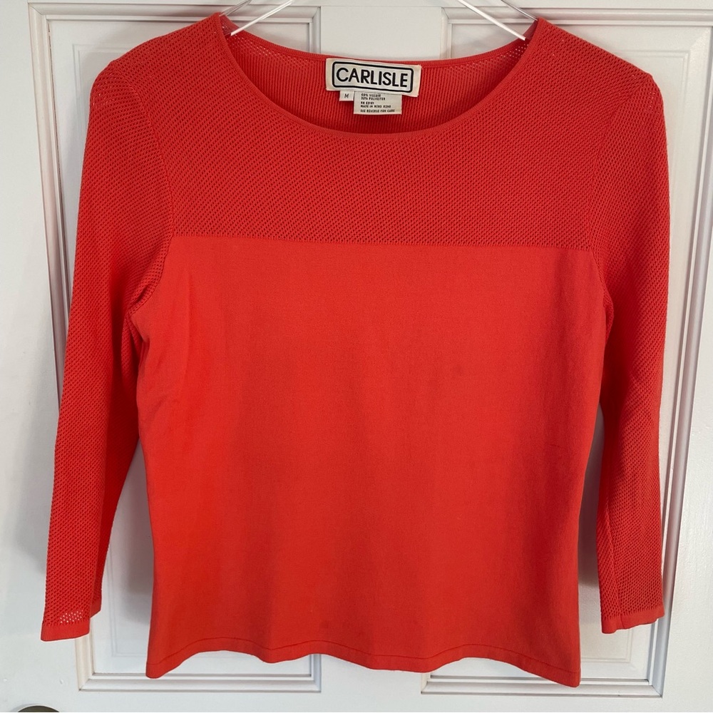 Carlisle Orange top